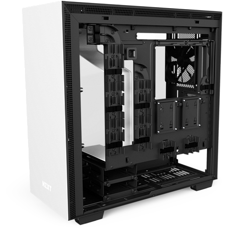 Корпус ATX Miditower NZXT H700i Smart CA-H700W-WB White