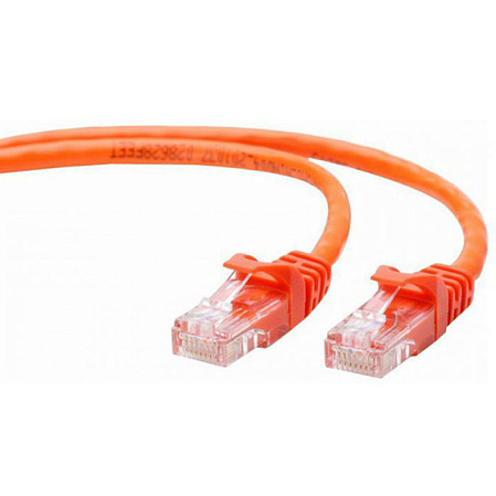 Патч-корд UTP 0.5м оранжевый
