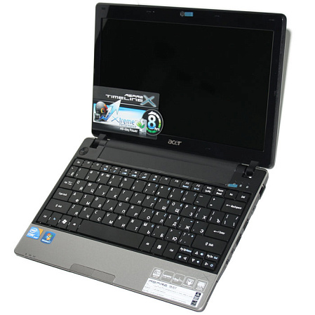 Ноутбук Acer Aspire TimeLineX 1830T-33U2G25i Core i3 330UM/2/250/11.6"/Win7 HP/silver (LX.PTS02.017)