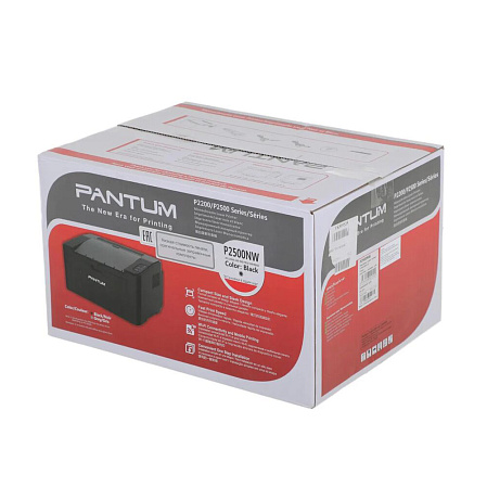 Принтер Pantum P2500NW ч/б А4 22ppm WiFi LAN