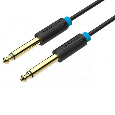 Кабель Jack6.35 (M)- Jack6.35 (M) 1.5m Vention (BAABG) mono