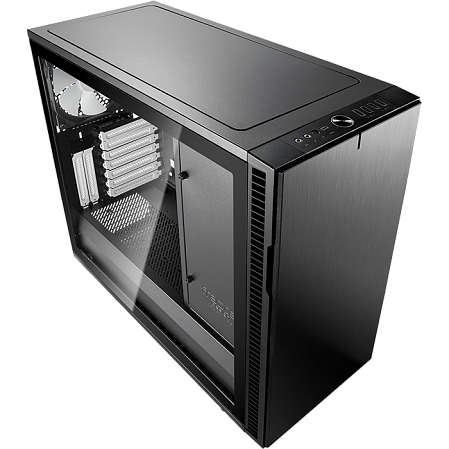 Корпус ATX Miditower Fractal Design Define R6 USB-C TG Blackout