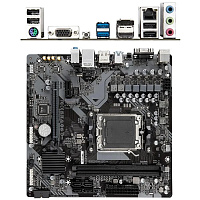 Материнская плата Gigabyte B650M S2H Socket-AM5 AMD B650 2xDDR5, 4xSATA3, RAID, 2xM.2, 1xPCI-E16x, 2xUSB3.2, D-Sub, DP, HDMI, 2.5Glan, mATX Ret