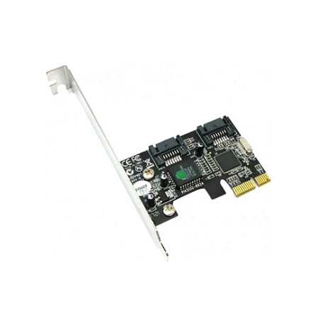 Контроллер ST-LAB A-410, 2 int (SATA300), Raid 0/1, PCI-Ex1