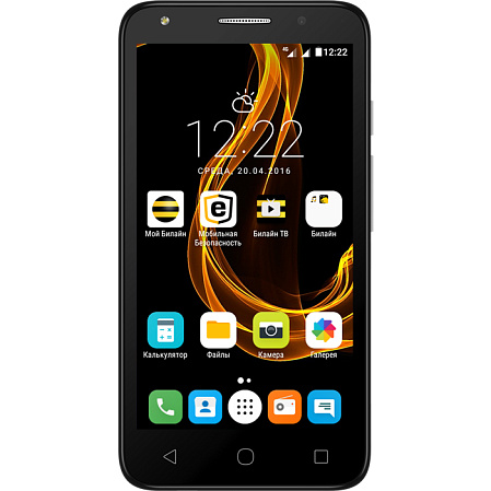 Смартфон Alcatel One Touch 5045D Pixi 4 (5) Black/Grey