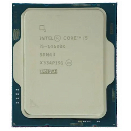Процессор Intel Core i5-14600K, 3.5ГГц, (Turbo 5.3ГГц), 14-ядерный, 24МБ, LGA1700, OEM