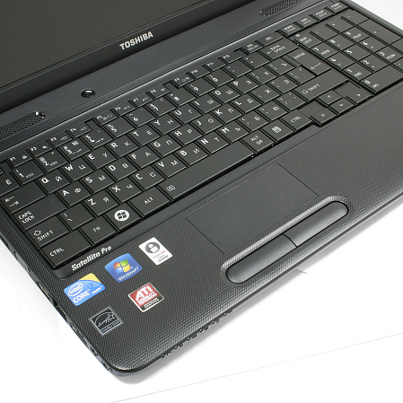 Ноутбук Toshiba Satellite L650-1F8 Core i3-350M/2GB/500GB/bt/DVD/HD 5145/15.6/Win7 Pro