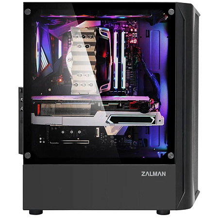 Корпус ATX Miditower Zalman N4 Black