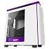Корпус ATX Miditower NZXT H440 Window CA-H442W-W2 White/Purple