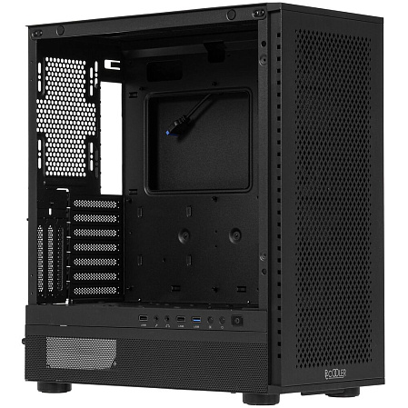 Корпус ATX Miditower PcCooler ME200 Mesh BK Black