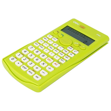 Калькулятор Deli E1710A/GRN зеленый 10+2-разр.