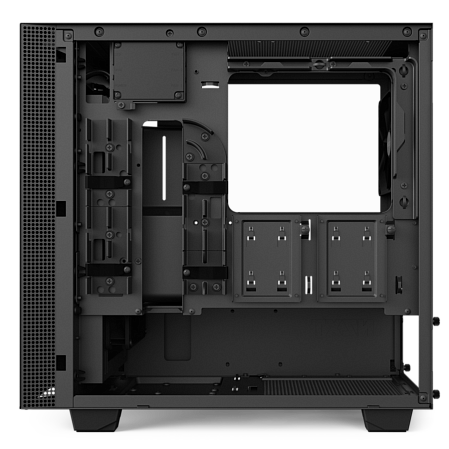 Корпус MicroATX Miditower NZXT H400i Smart CA-H400W-BL Black/Blue
