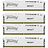 Модуль памяти DIMM 128Gb 4х32Gb DDR5 PC44800 5600MHz Kingston Fury Beast White (KF556C40BWK4-128)