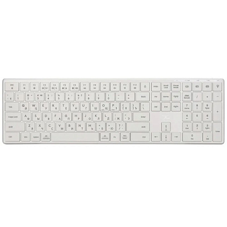 Клавиатура беспроводная xG Blade (XG-BLADE-WS) White Silver