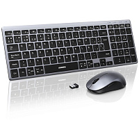 Клавиатура+мышь Ugreen MK552 (85513RU) Wireless Black\Grey