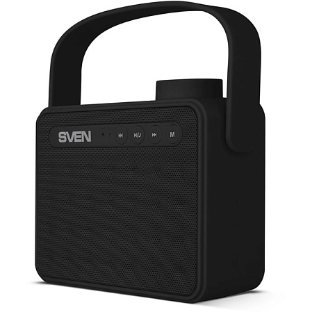 Портативная bluetooth-колонка Sven PS-72, черная