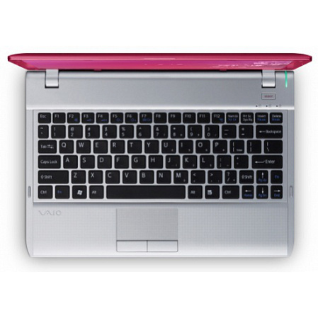 Ноутбук Sony VPC-YB3Q1R/P E-450/2Gb/320Gb/HD6320/noOD/WF/BT/11.6"/Win7 HB pink