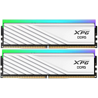 Модуль памяти DIMM 32Gb 2х16Gb DDR5 PC48000 6000MHz ADATA XPG Lancer RGB White (AX5U6000C3016G-DTLABRWH)