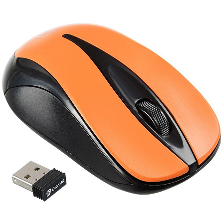 Мышь беспроводная Oklick 675MW Black/Orange Wireless