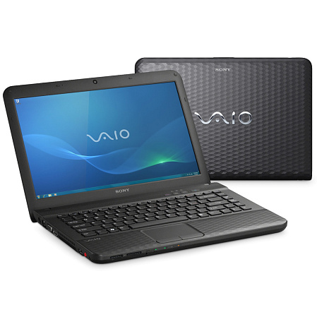 Ноутбук Sony VPC-EG1S1R/B B940/4G/320/GF410M 512/DVD/14"/bt/Win7 HB64 black