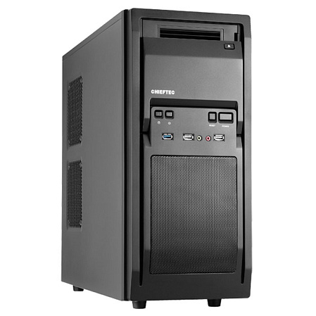 Корпус ATX Miditower Chieftec Libra LF-02B-OP Black