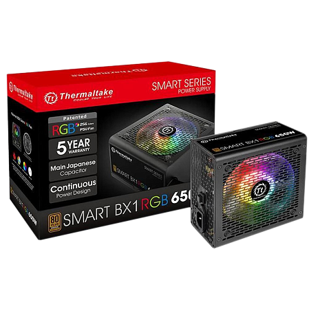 Блок питания 650W Thermaltake Smart BX1 RGB (PS-SPR-0650NHSABE-1)