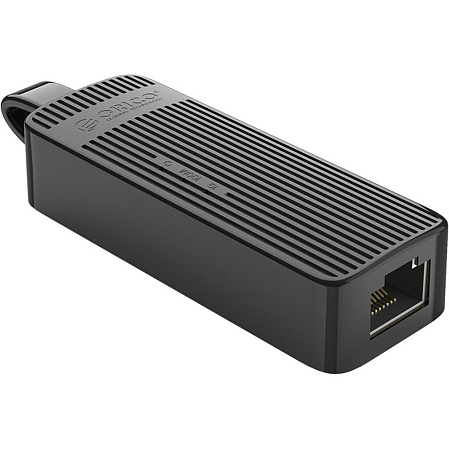 Адаптер USB3.0 - RJ45 (1Gbps) Orico UTK-U3-BK черный