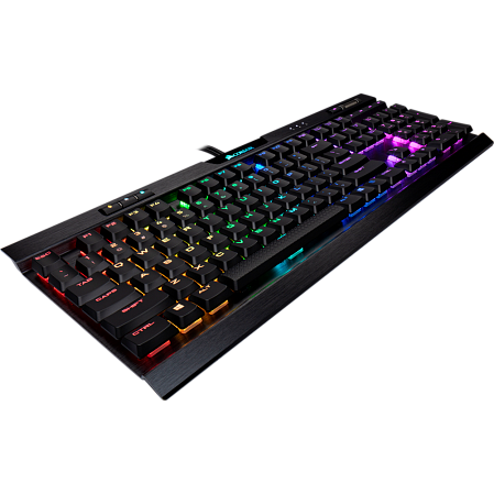 Клавиатура Corsair K70 RGB MK.2  Low Profile Rapidfire (Cherry MX Speed) Black