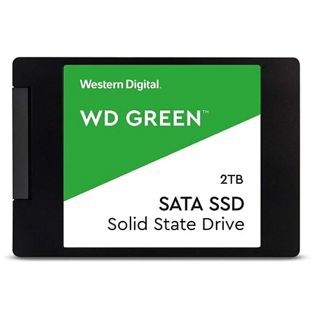 Внутренний SSD-накопитель 2000Gb Western Digital Green WDS200T2G0A SATA3 2.5"