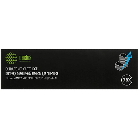 Картридж Cactus CS-CE278X-MPS (CF278X) для HP P1566/P1606w (3000 стр.) черный