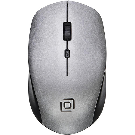Мышь беспроводная Oklick 565MW glossy Black/Silver Wireless