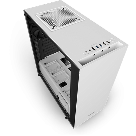 Корпус ATX Miditower NZXT S340 Elite CA-S340W-W2 White