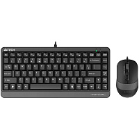 Клавиатура+мышь A4Tech Fstyler F1110 Black/Grey