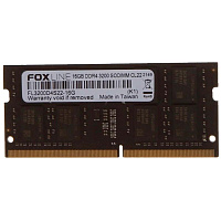 Модуль памяти SO-DIMM DDR4 16Gb PC25600 3200MHz Foxline (FL3200D4S22S-16G)