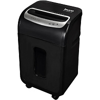 Уничтожитель бумаг Buro Office BU-S1602M (секр.P-5)/фрагменты/16лист./30лтр./пл.карты/CD