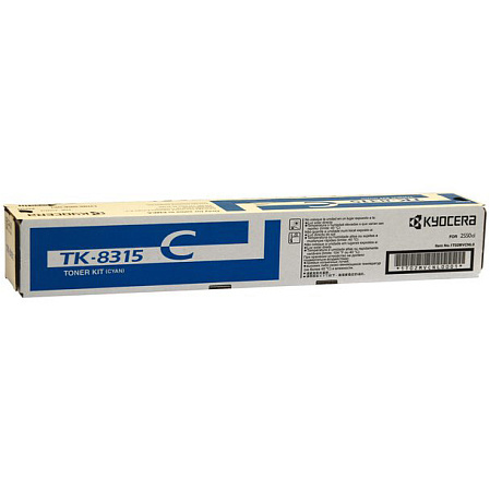 Картридж Kyocera TK-8315C Cyan для TASKalfa 2550ci (6000стр)
