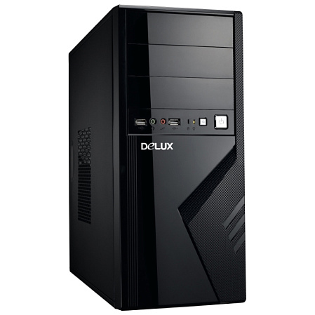 Корпус ATX Miditower Delux DLC-MV875 Black