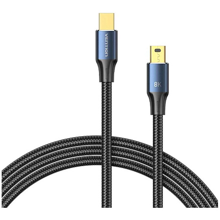 Кабель Display port mini (m) - Display port mini (m) 1.5m Vention (HCGLG)