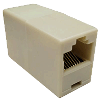 Адаптер для соединения двух патч-кордов RJ-45