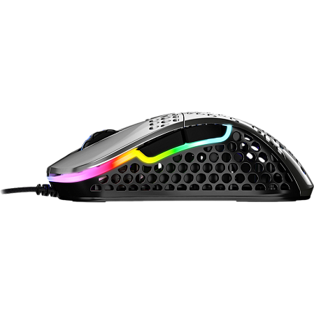 Мышь Xtrfy M4 RGB Glossy Gray проводная
