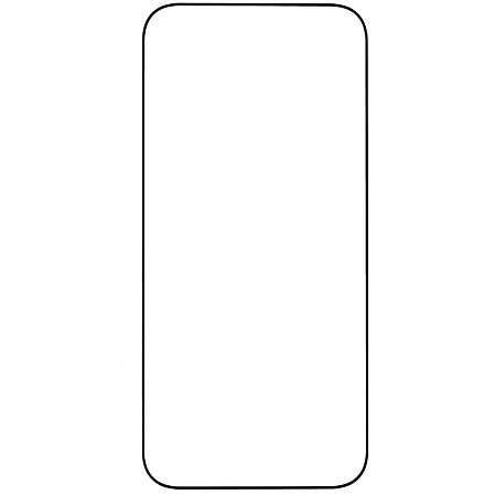 Защитное стекло для Apple iPhone 17 Pro Max uBear Extreme Nano Shield, с черной рамкой