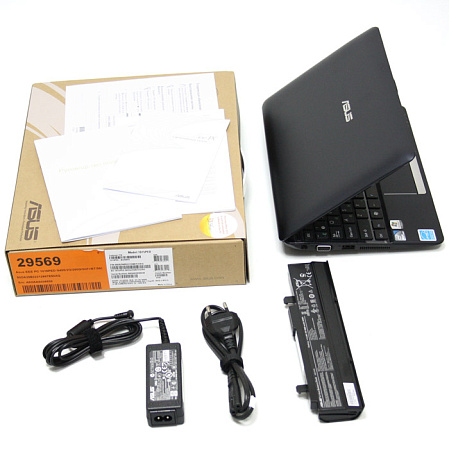 Нетбук Asus EEE PC 1015PED N455/2G/250G/WiFi/BT/5600mAh/10,1"/Win7 Starter Black (1B)