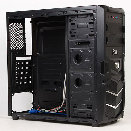 Корпус ATX Miditower 3Cott 1815 Black 