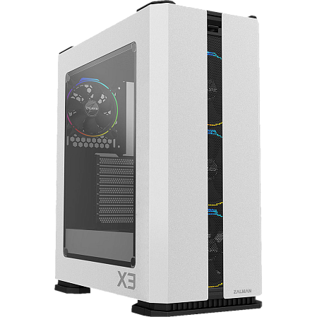 Корпус ATX Miditower Zalman X3 White