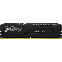 Модуль памяти DIMM 32Gb DDR5 PC41600 5200MHz Kingston Fury Beast Black (KF552C40BB/32)