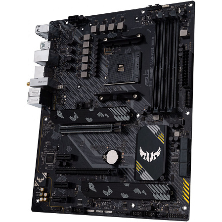 Материнская плата ASUS TUF Gaming B550-Plus Wifi II B550 Socket AM4 4xDDR4, 6xSATA3, RAID, 2xM.2, 2xPCI-E16x, 5xUSB3.2, 1xUSB3.2 Type C, DP, HDMI, Wi-Fi, 2.5Glan, ATX