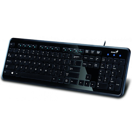 Клавиатура Genius SlimStar i250 Slim Black USB